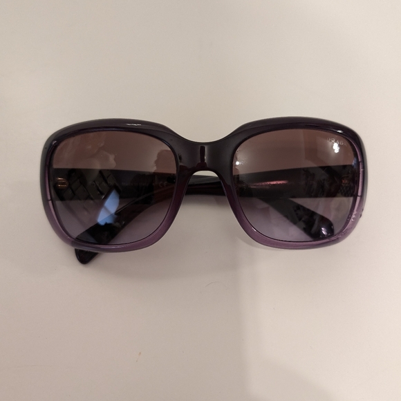 Prada Purple Sunglasses Spr 17P OAD-6P1 - Picture 1 of 6